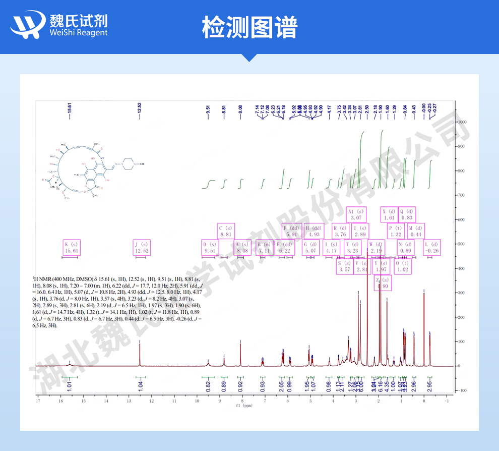 利福平-0.5密度光谱