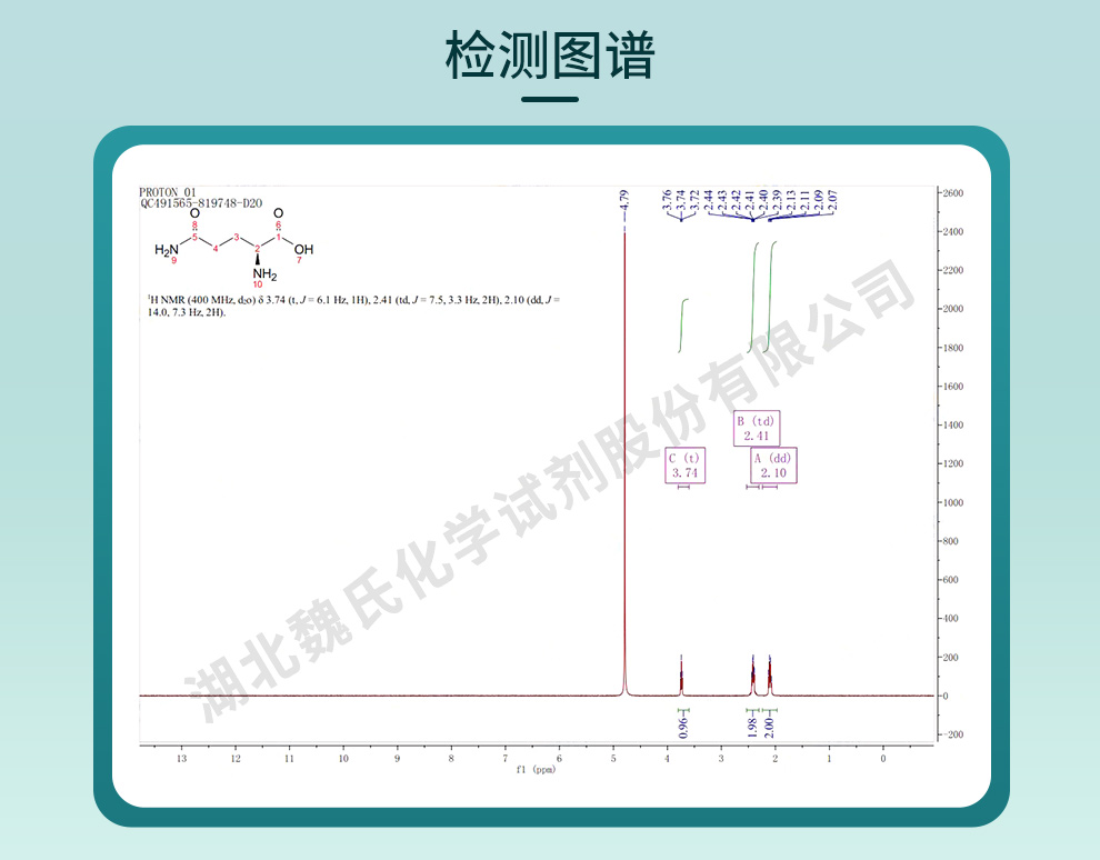 L-谷氨酰胺；谷氨酰胺；谷胺酰胺光谱