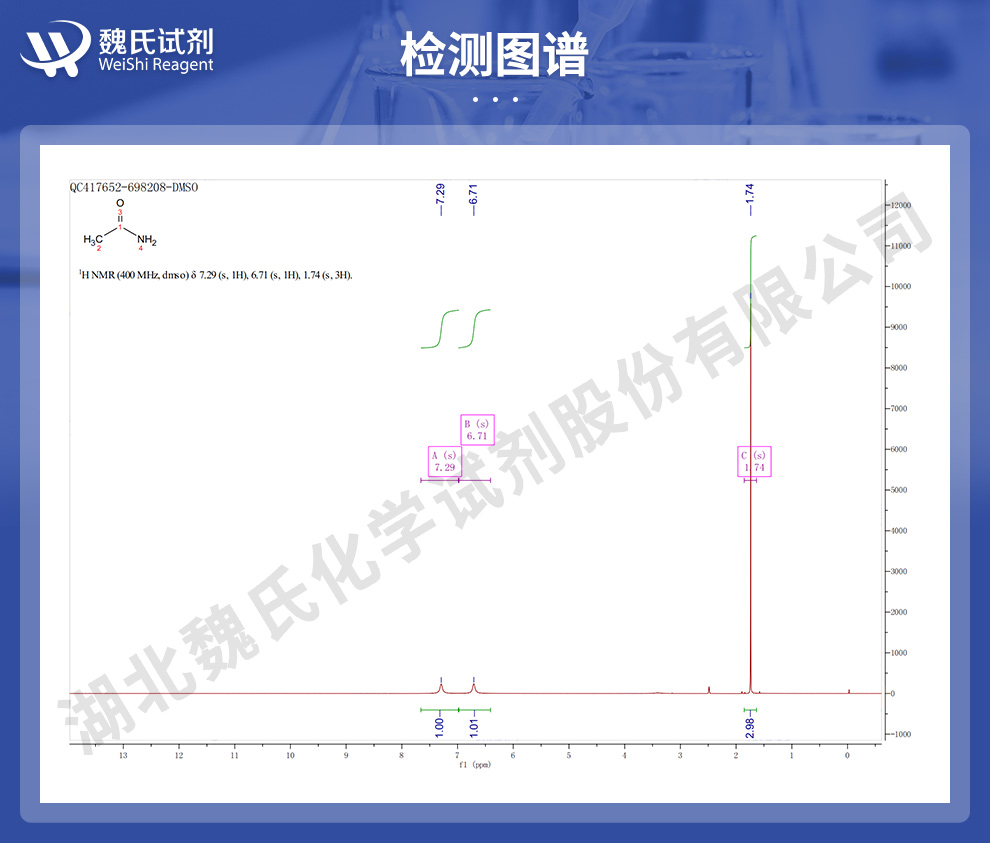 乙酰胺；醋酰胺99%光谱