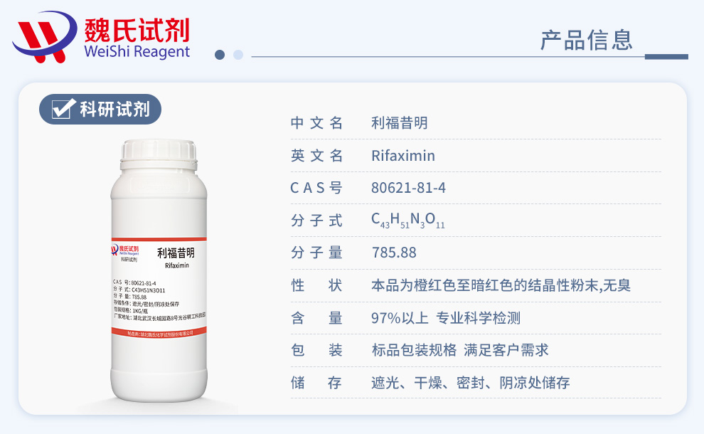 Rifaximin Product details