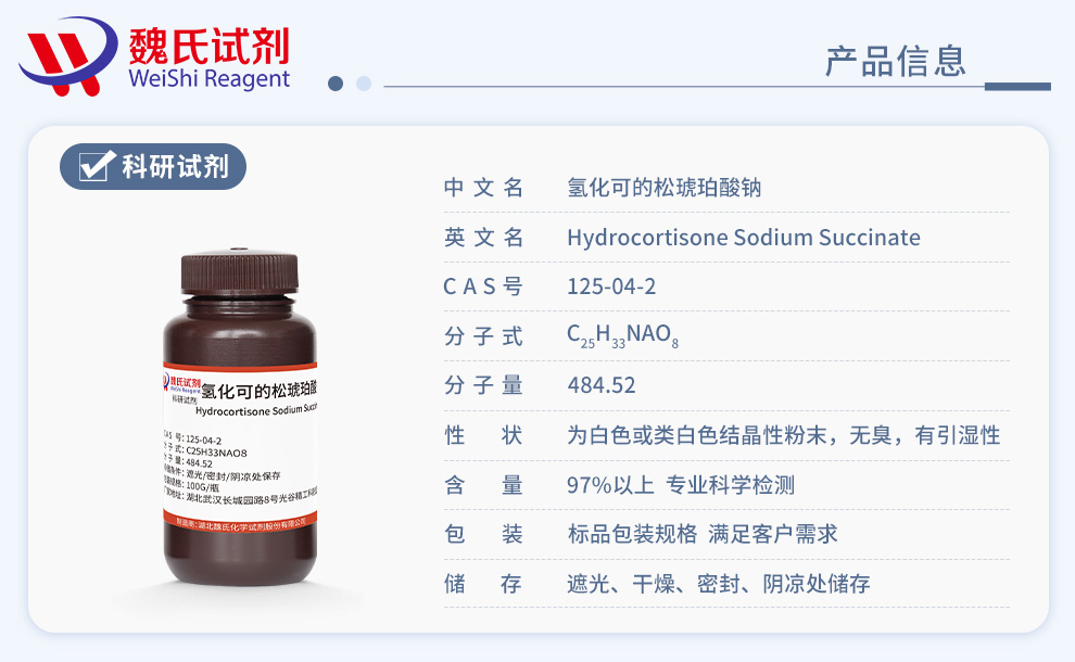 Hydrocortisone Sodium Succinate Product details