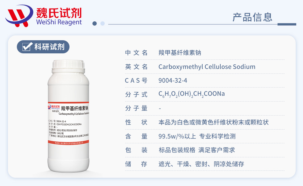 Carboxymethylcellulose Sodium Product details