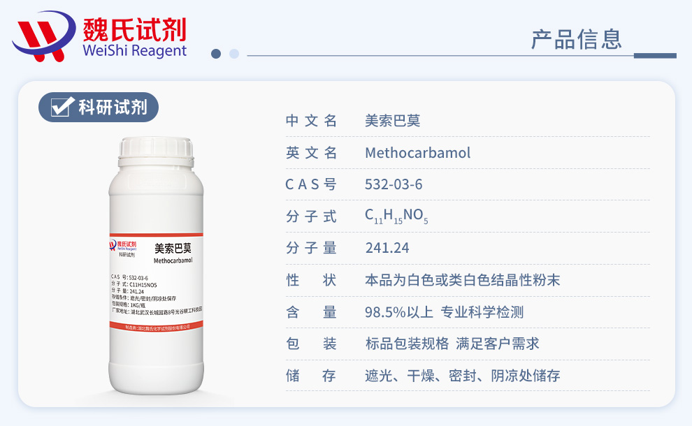 Methocarbamol Product details