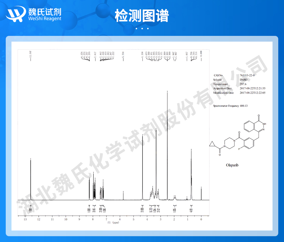 奥拉帕利；奥拉帕尼；AZD2281光谱