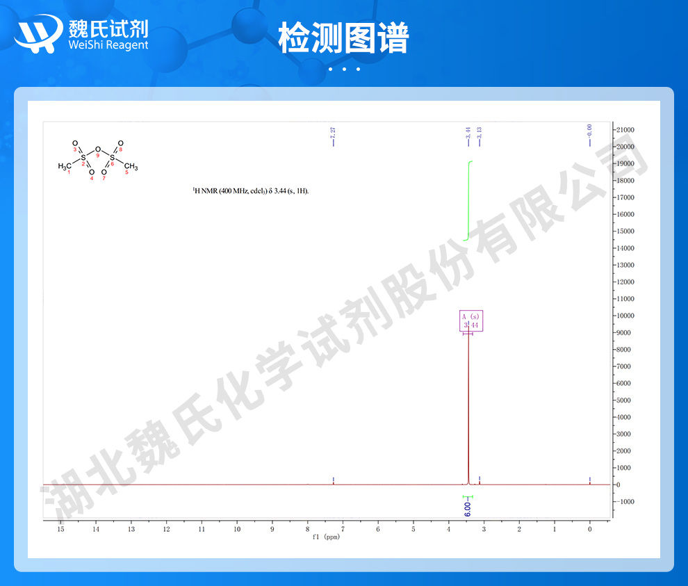 甲基磺酸酐—5KG/真空铝箔袋，不拆散货！光谱