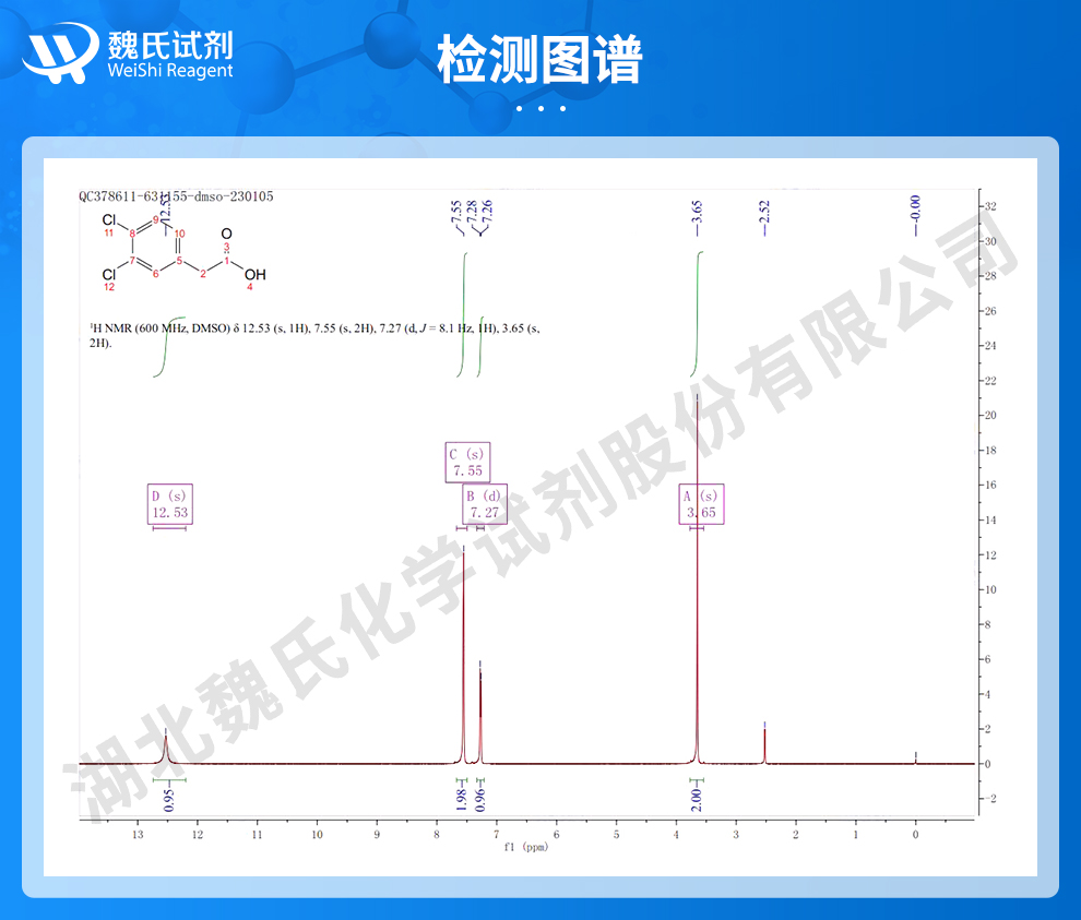 3,4-二氯苯乙酸光谱