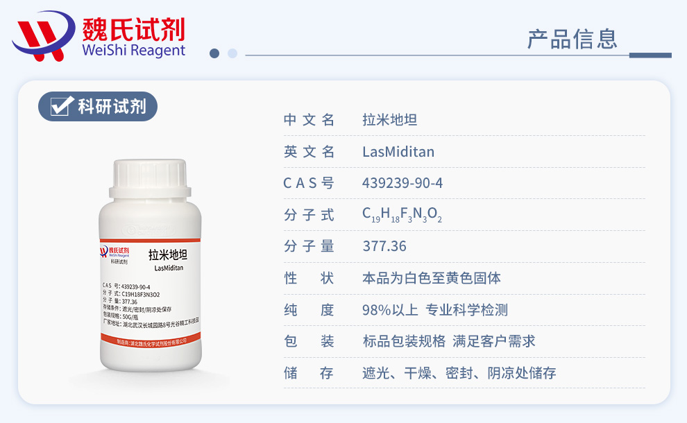 LasMiditan Product details