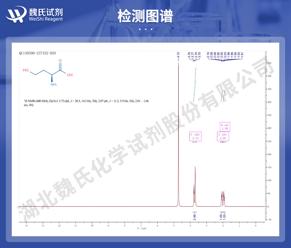 L-高丝氨酸光谱