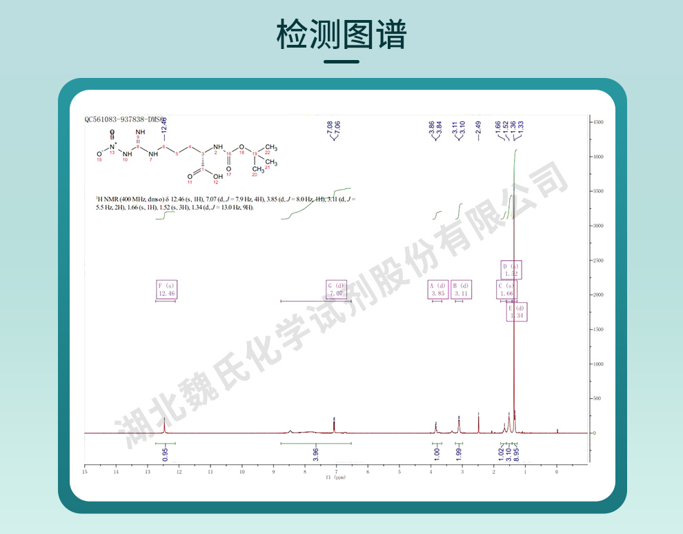 N-Boc-N'-硝基-L-精氨酸光谱