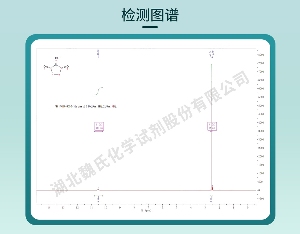N-羟基丁二酰亚胺；HOSU光谱
