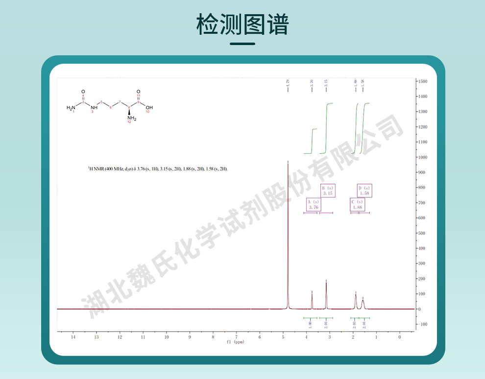 L-瓜氨酸光谱