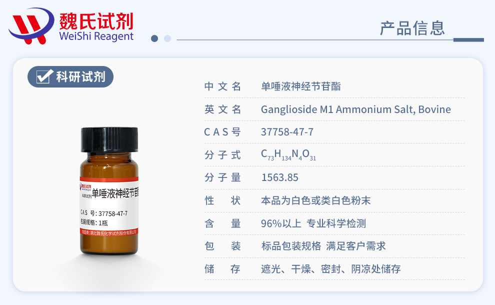 Ganglioside M1 Ammonium Salt, Bovine Product details