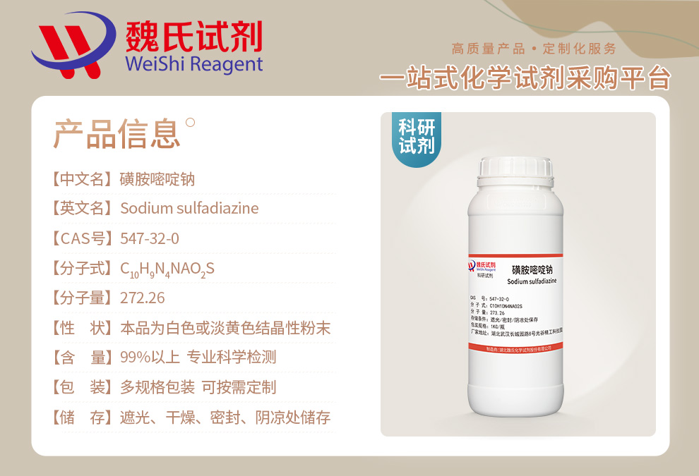 Sodium sulfadiazine Product details