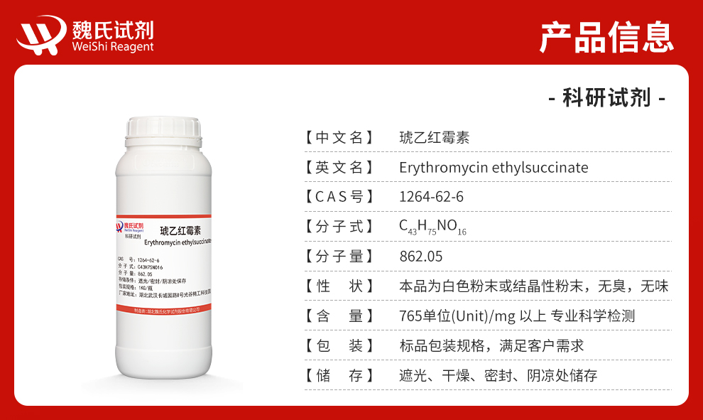 ErythromycinEthylsuccinate Product details