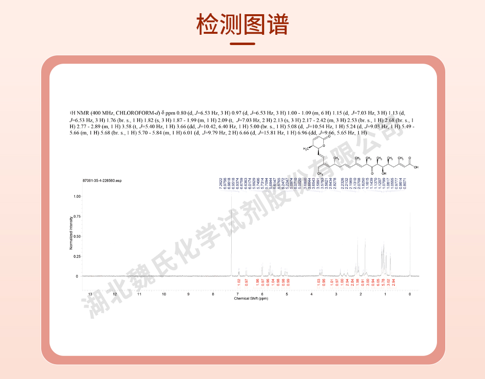 来普霉素B_莱普霉素B光谱