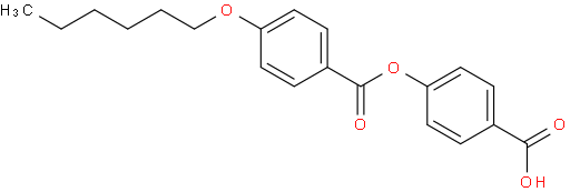 4-(4-己氧基苯甲酰氧基)苯甲酸