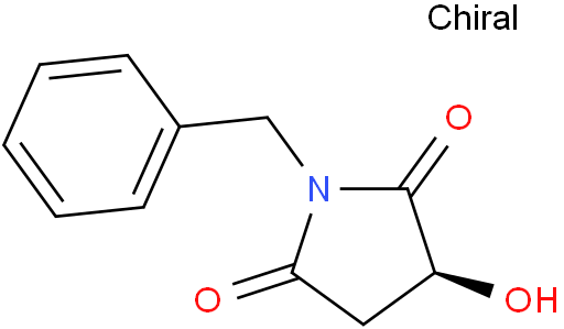 (3S)-N-苄基-3-羟基吡咯烷-2,5-二酮