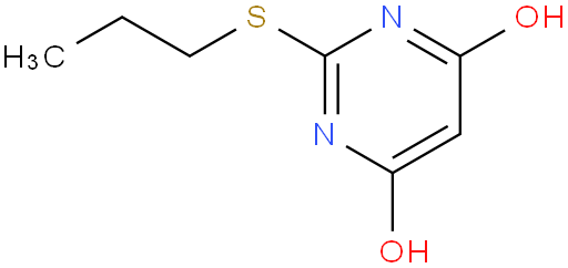 6-羟基-2-(丙基硫基)-4(3H)-嘧啶酮