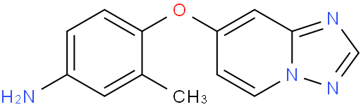 4-([1,2,4]三唑[1,5-A]吡啶-7-氧基)-3-甲基苯胺