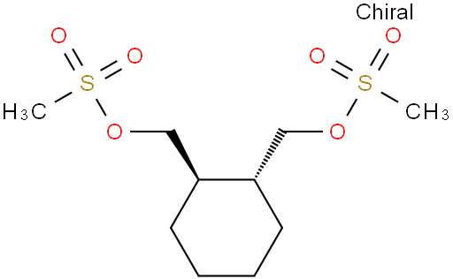 (R,R)-1,2-双(甲磺酰基氧基甲基)环己烷