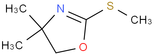 4,4-二甲基-2-(甲巯基)-4,5-二氢1,3-氧氮杂茂