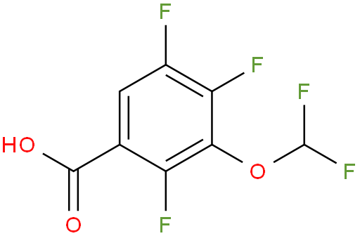 3-二氟甲氧基-2,4,5-三氟苯甲酸