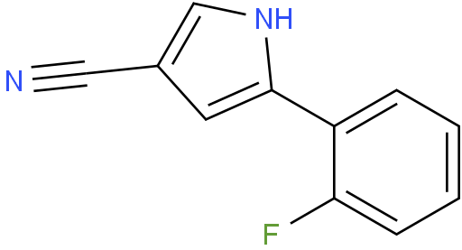 5-(2-氟苯基)-1H-吡咯-3-甲腈