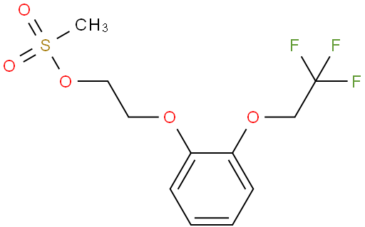 2-[2-(2,2,2-三氟乙氧基)苯氧基]乙基甲磺酸酯