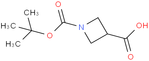 1-Boc-氮杂环丁烷-3-甲酸