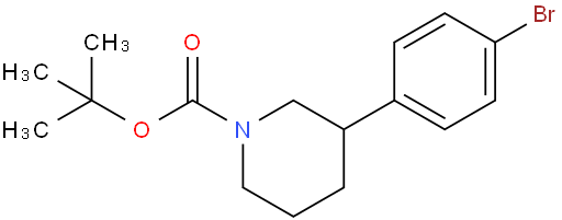 1-Boc-3-(4-溴苯基)哌啶