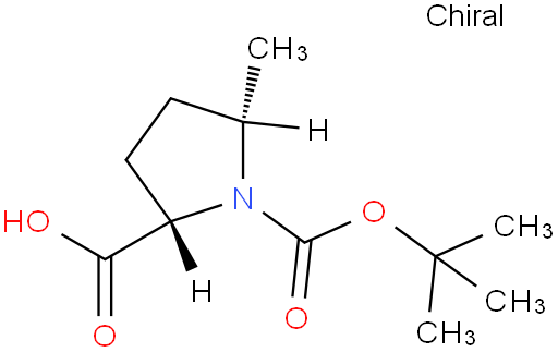 (2S,5S)-N-Boc-5-甲基吡咯烷-2-甲酸