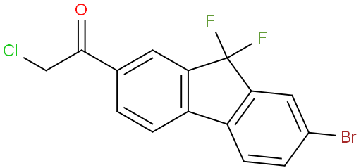 1-(7-溴-9,9-二氟-9H-芴-2-基)-2-氯乙酮