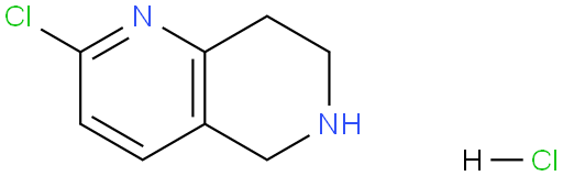 2-氯-5,6,7,8-四氢-1,6-萘啶盐酸盐