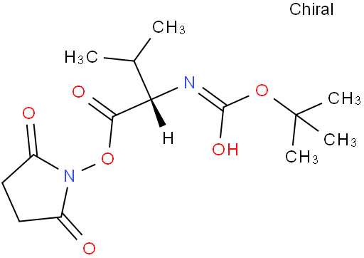 Boc-L-缬氨酸羟基琥珀酰亚胺酯