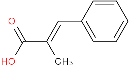 2-甲基-3-苯基丙烯酸；α-甲基肉桂酸