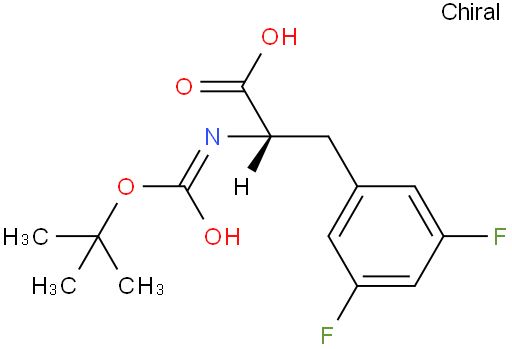 N-叔丁氧羰基-L-3,5-二氟苯丙氨酸