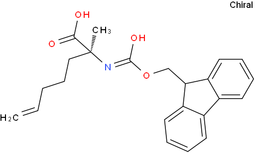 (2R)-2-N-芴甲氧羰基氨基-2-甲基-6-庚烯酸