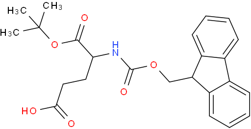 N-(9-芴甲氧羰基)-D-谷氨酸1-叔丁酯