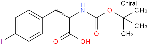 叔丁氧羰酰基-4-碘-D型苯丙氨酸