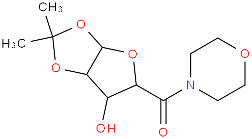 (5S)-4,5-O-(1-甲基亚乙基)-1-C-4-吗啉基-D-戊二醛-5,2-呋喃木糖