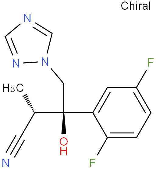 (αS,βR)-β-(2,5-Difluorophenyl)-β-hydroxy-α-methyl-1H-1,2,4-triazole-1-butanenitrile