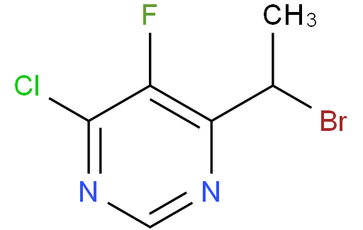 4-(1-溴代乙基)-5-氟-6-氯嘧啶