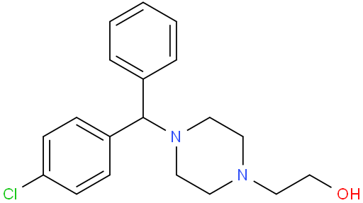 2-(4-((4-氯苯基)(苯基)甲基)哌嗪-1-基)乙醇