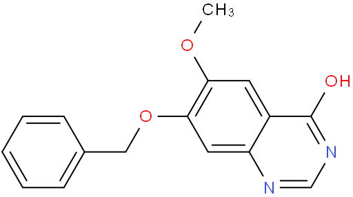 6-甲氧基-7-苄氧基喹唑啉-4-酮