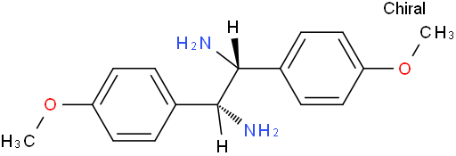 (1R,2R)-(-)-1,2-二(4-甲氧基苯基)乙二胺