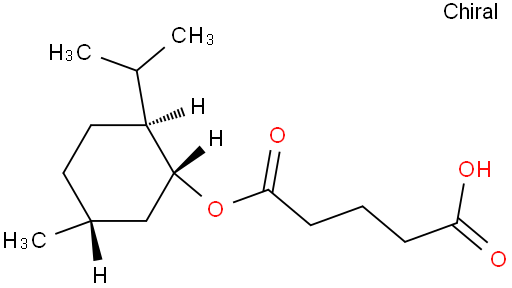 戊二酸单 L-薄荷酯