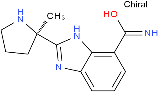 2-[(2R)-2-甲基-2-吡咯烷基]-1H-苯并咪唑-7-甲酰胺