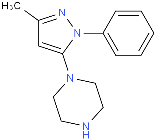 1 - （3 - 甲基-1 - 苯基-1H-吡唑-5 - 基）哌嗪