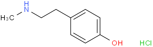 N-甲基酪胺盐酸盐