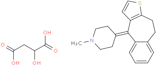 苯噻啶苹果酸盐